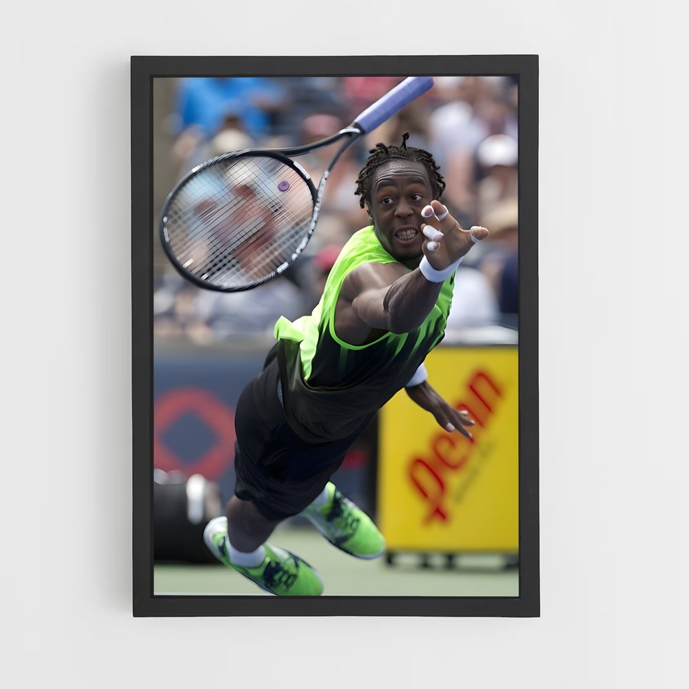 Poster Le Retour de Gaël – affiche Tennis (vue 2)